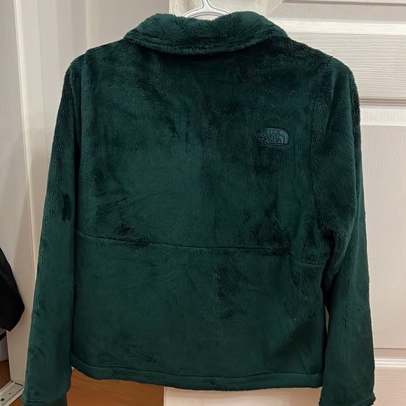 The NorthFace dark green fleece full zip - Picture 2 of 2